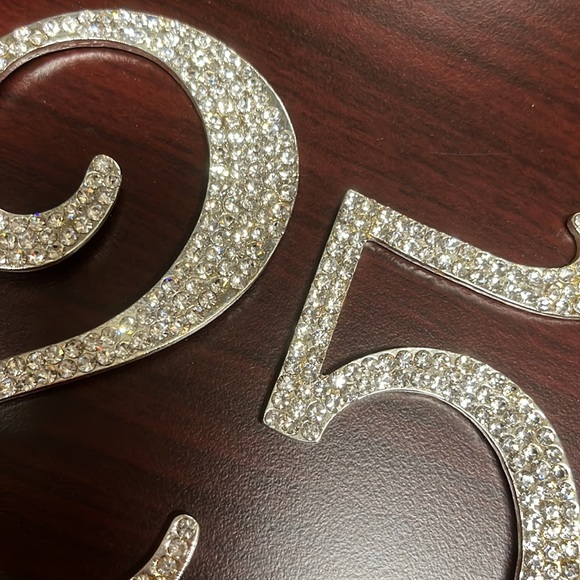 Rhinestone cake topper - Picture 3 of 6